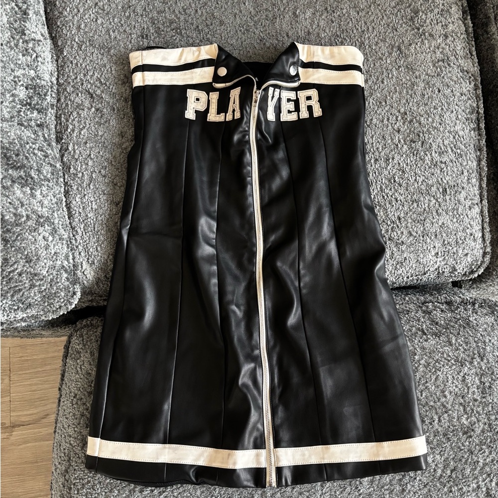 Fashion Nova Black and White Mini Dress